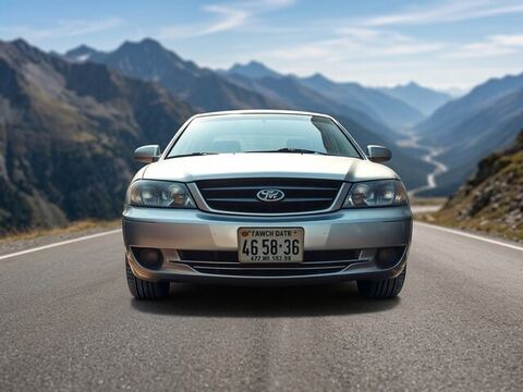 Mountain pass car photo background