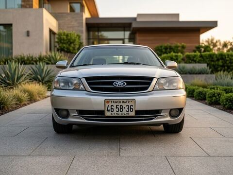 Luxury villa driveway car photo background